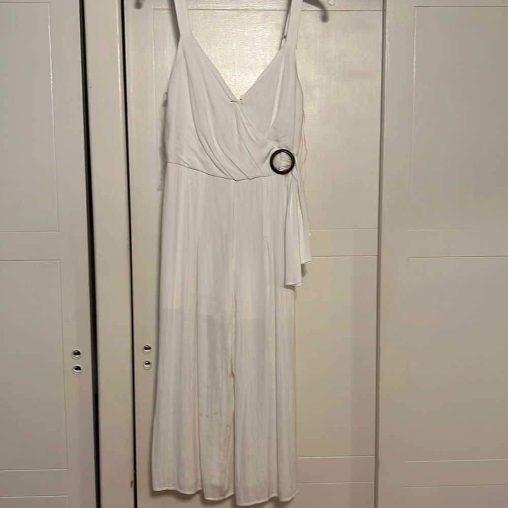 Rowa white jumpsuit